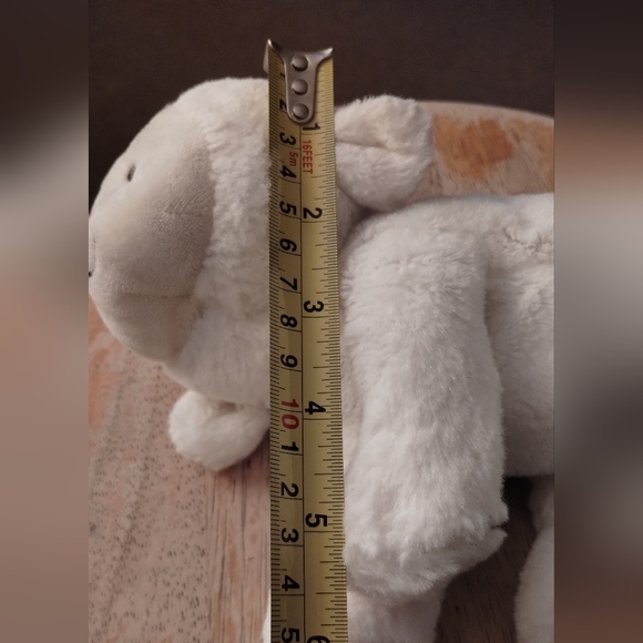 -Carters Child of Mine Plush Lamb Toy Rattle 2015 Soft Rattle Crinkle Feet Lovey - Picture 13 of 13